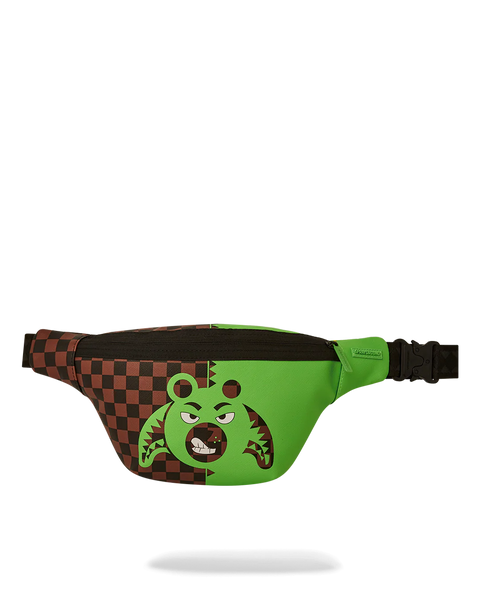 Green Money Bear Crossbody