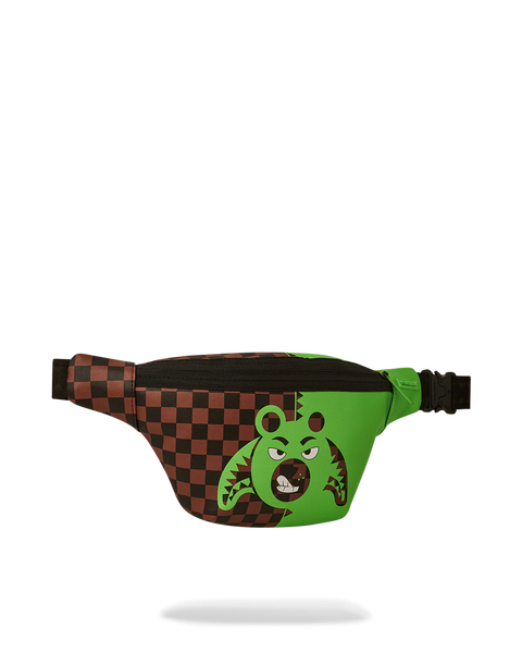 Green Money Bear Crossbody