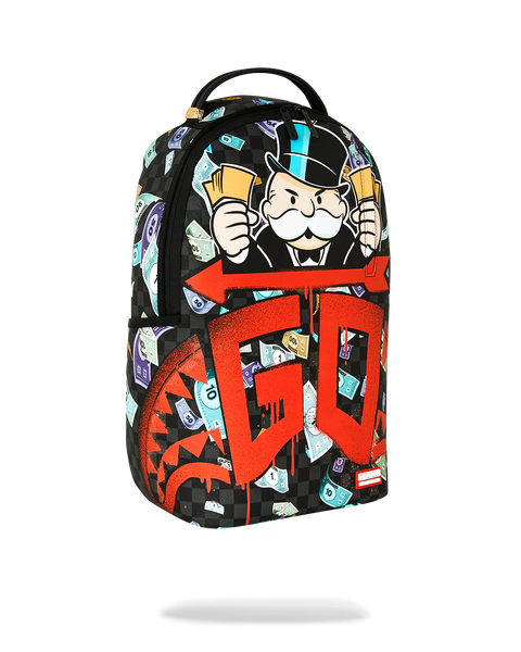 Monopoly Time To Go Backpack
