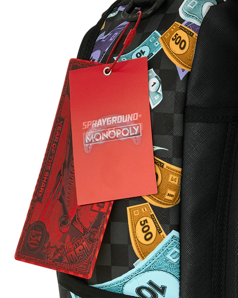 Monopoly Time To Go Backpack
