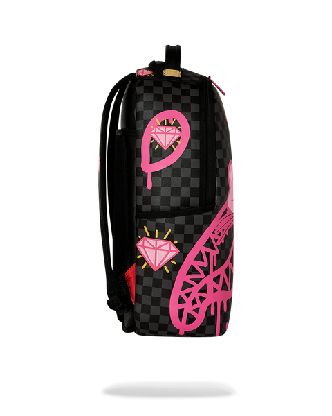 Pink Panther Diamond Shark Backpack