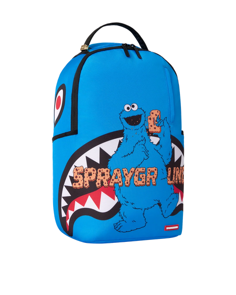 Sesame Street Cookie Monster Take A Bite Backpack