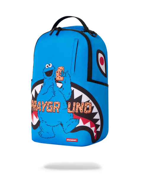 Sesame Street Cookie Monster Take A Bite Backpack