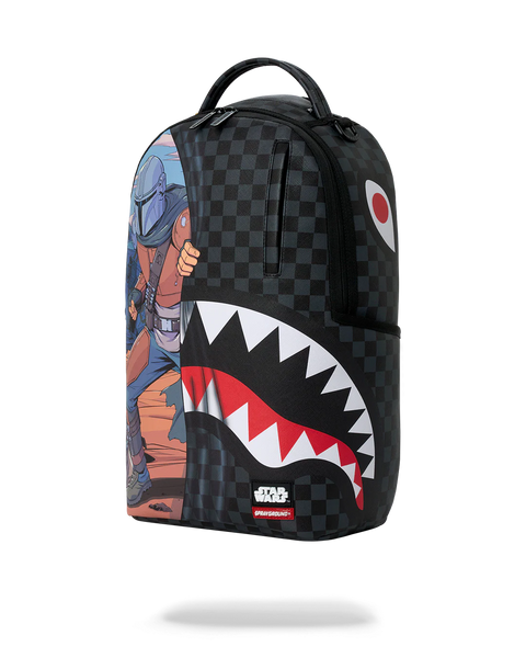 Star Wars Mando Grogu Get To The Ship Backpack