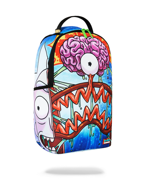 Rick And Morty Split Rick Head Guts Backpack