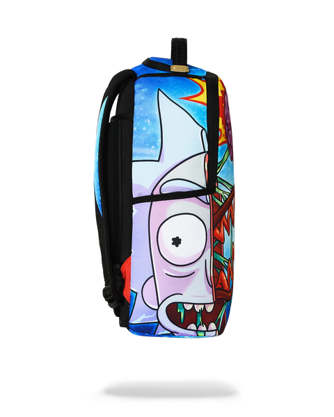 Rick And Morty Split Rick Head Guts Backpack