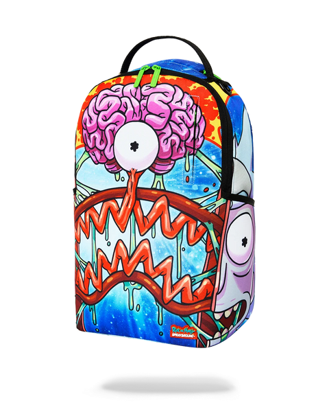 Rick And Morty Split Rick Head Guts Backpack
