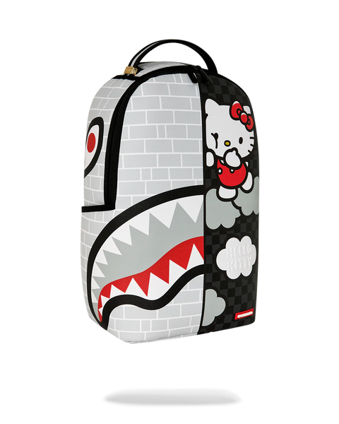 Hello Kitty Brick Wall Split Backpack