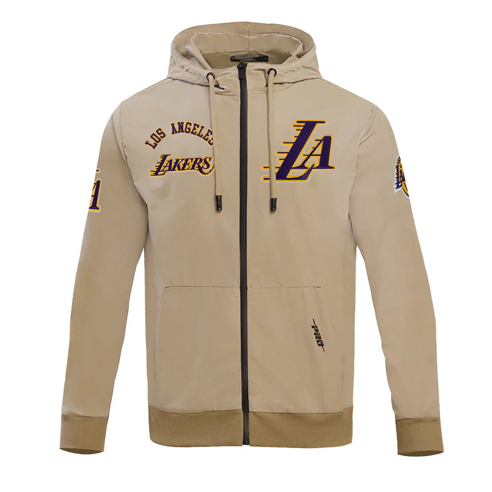 Los Angeles Lakers Classic Windbreaker - Khaki