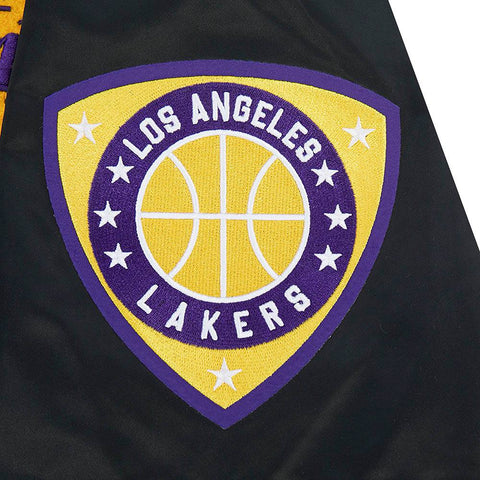Los Angeles Lakers Letterman Satin Jacket