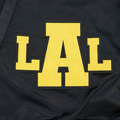Los Angeles Lakers Letterman Satin Jacket