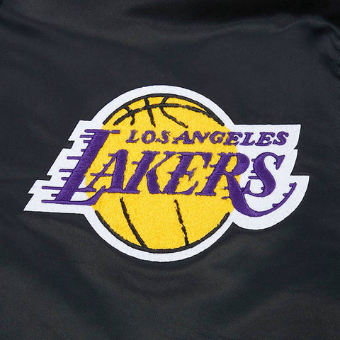 Los Angeles Lakers Letterman Satin Jacket