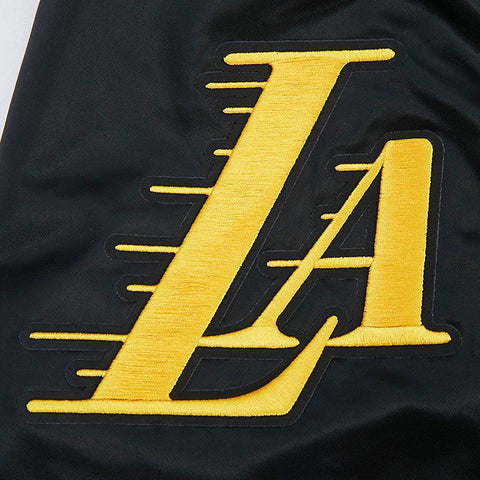 Los Angeles Lakers Letterman Satin Jacket