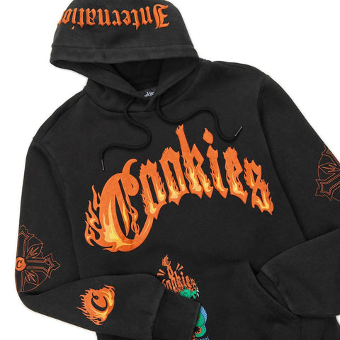 World On Fire Dragon Hoodie