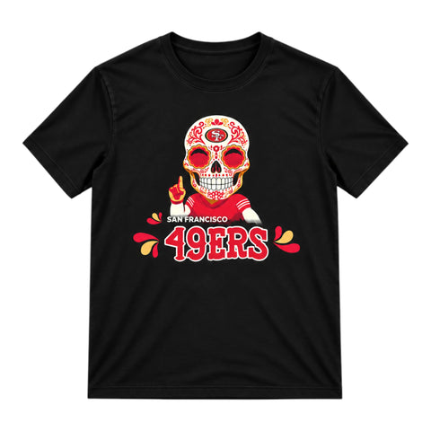 San Francisco 49ers Día De Los Muertos Tee