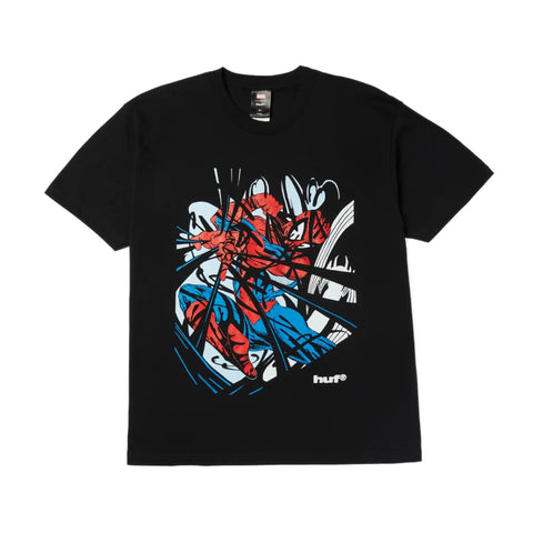 HUF x Spider-Man Entangled Washed Tee