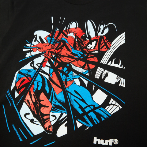HUF x Spider-Man Entangled Washed Tee