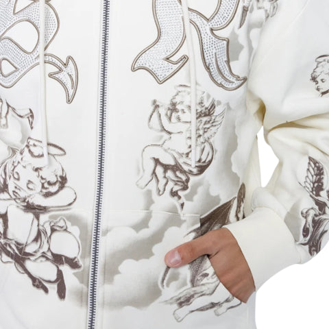 Trouble In Peace Zip Hoodie
