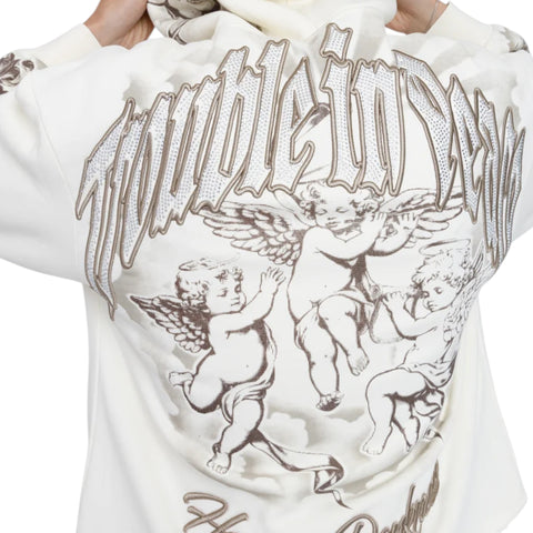 Trouble In Peace Zip Hoodie