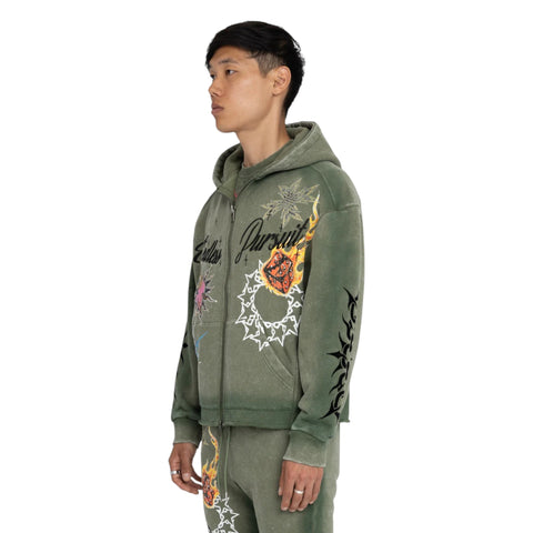 Endless Pursuit Studded Hoodie
