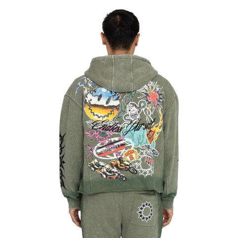 Endless Pursuit Studded Hoodie