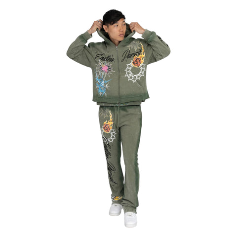 Endless Pursuit Studded Hoodie