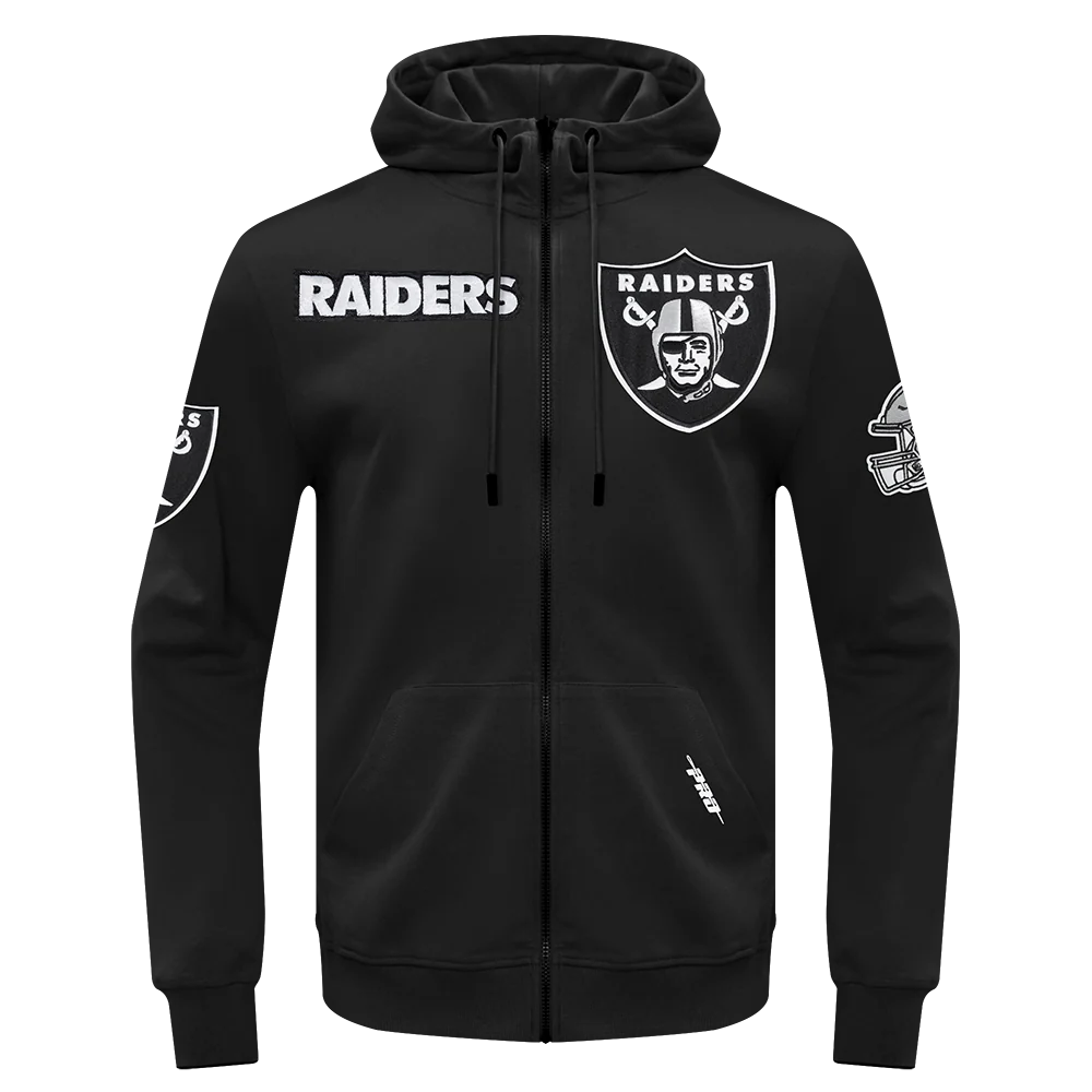 Las Vegas Raiders Classic Windbreaker - Black