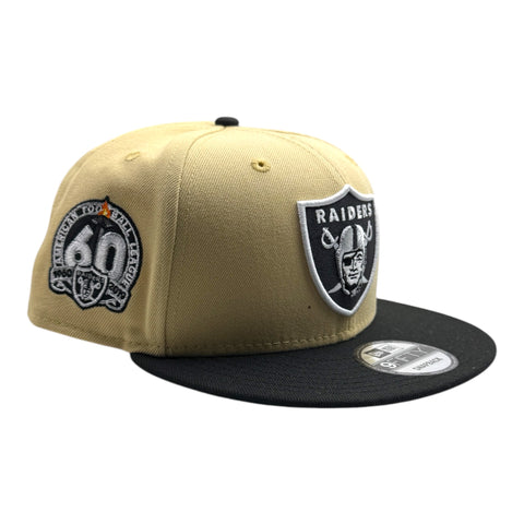 Las Vegas Raiders 60 Seasons 9FIFTY Snapback