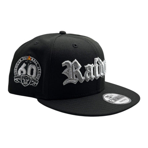 Las Vegas Raiders 60 Seasons 9FIFTY Snapback