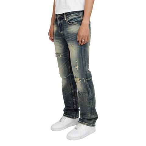 Heavy Whisker Effect Jeans