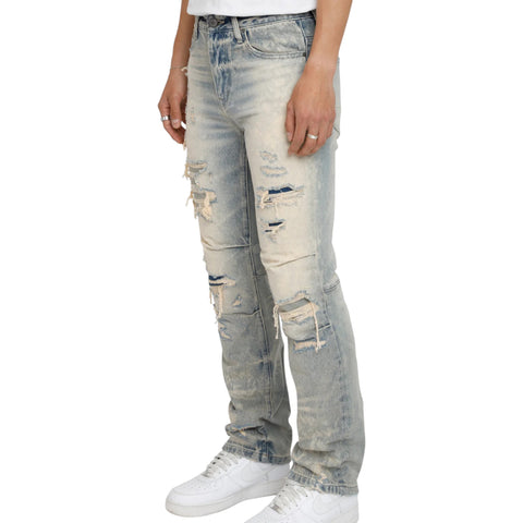 Heavy Rip & Repaired Jeans