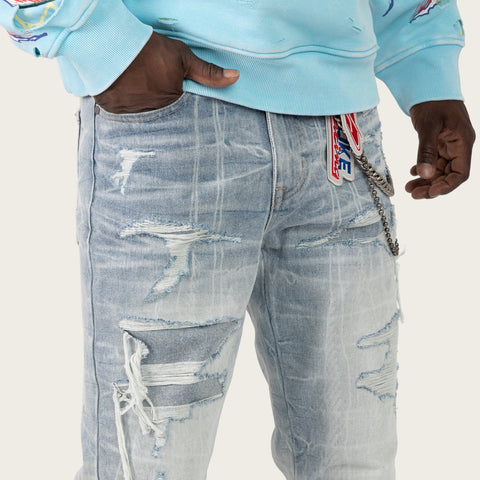 Racing Straight Jeans