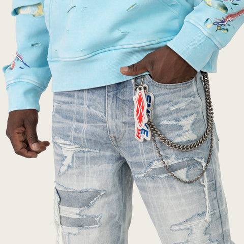 Racing Straight Jeans