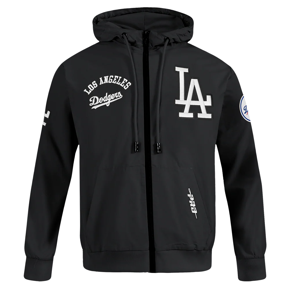 Los Angeles Dodgers Classic Windbreaker - Black