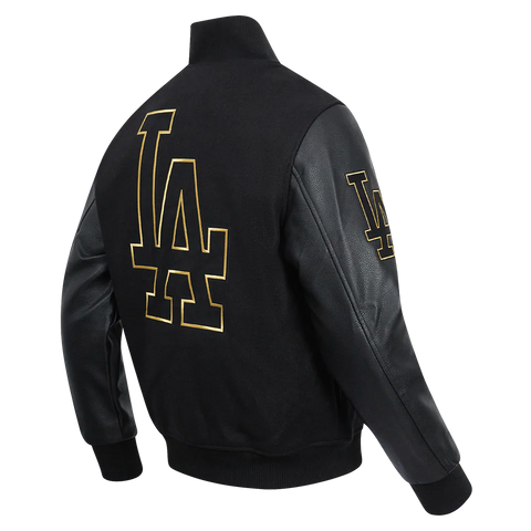 Los Angeles Dodgers Gold Varsity Jacket