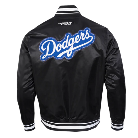 Los Angeles Dodgers DIY Pitch Stitch Satin Jacket