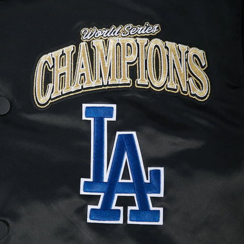 Los Angeles Dodgers 2025 World Series Satin Jacket