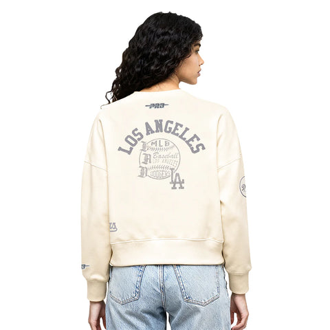 Los Angeles Dodgers Street Team Womens Wingspan Crewneck