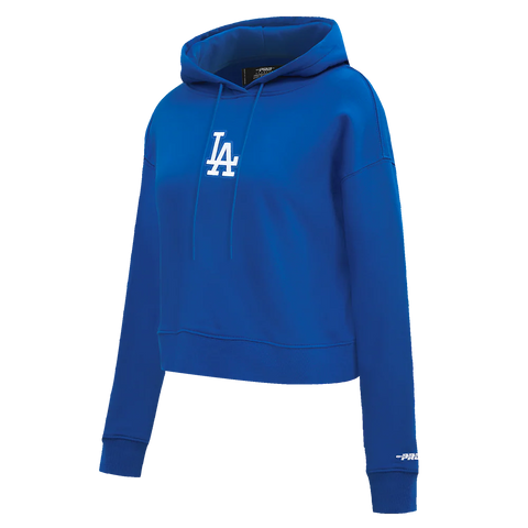 Los Angeles Dodgers Wingspan Womens Crop Hoodie