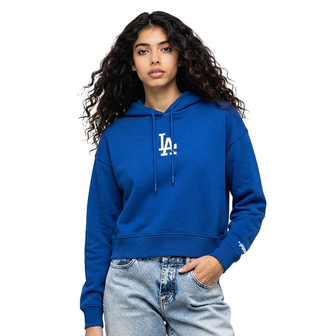 Los Angeles Dodgers Wingspan Womens Crop Hoodie