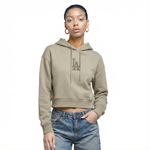 Los Angeles Dodgers Wingspan Womens Crop Hoodie