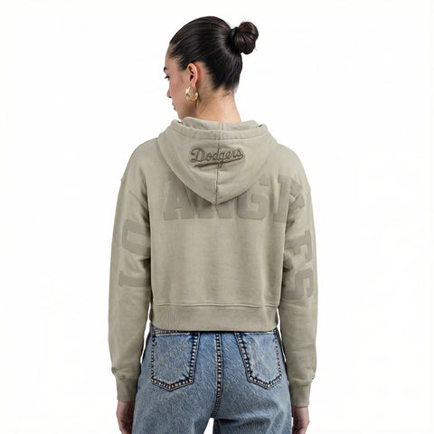 Los Angeles Dodgers Wingspan Womens Crop Hoodie