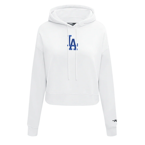 Los Angeles Dodgers Wingspan Womens Crop Hoodie
