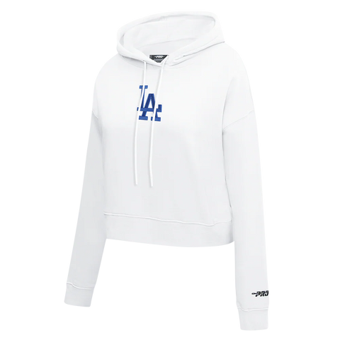 Los Angeles Dodgers Wingspan Womens Crop Hoodie