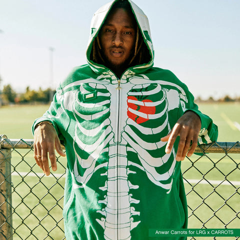 x Carrots Dead Serious Zip Hoodie