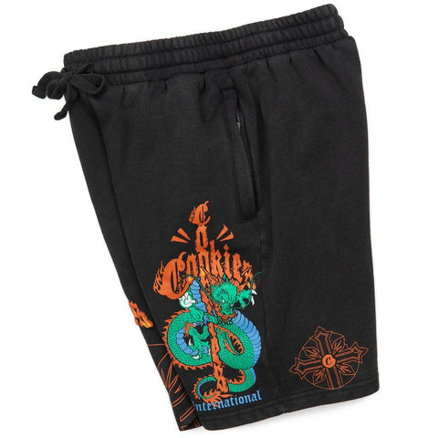 World On Fire Dragon Shorts