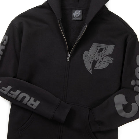 x Ruff Ryders Puff Print Zip Hoodie