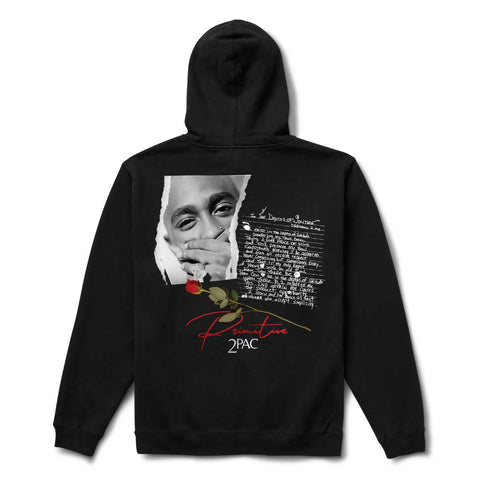 x Tupac Lyrics II Hoodie