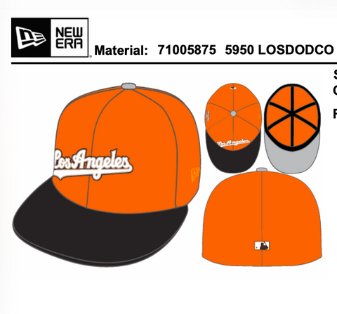 Los Angeles Dodgers 40th Anniversary 59FIFTY Fitted