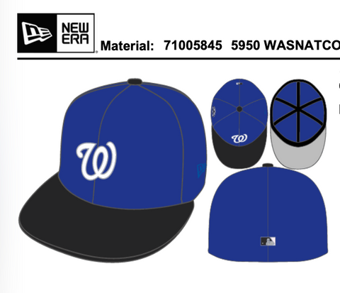 Washington Nationals RFK Memorial Stadium 59FIFTY Fitted
